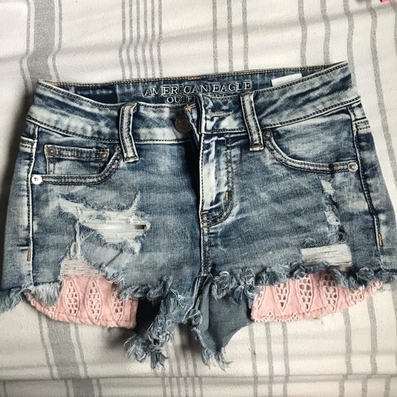 American Eagle Outfitters Pants - american eagle denim booty shorts